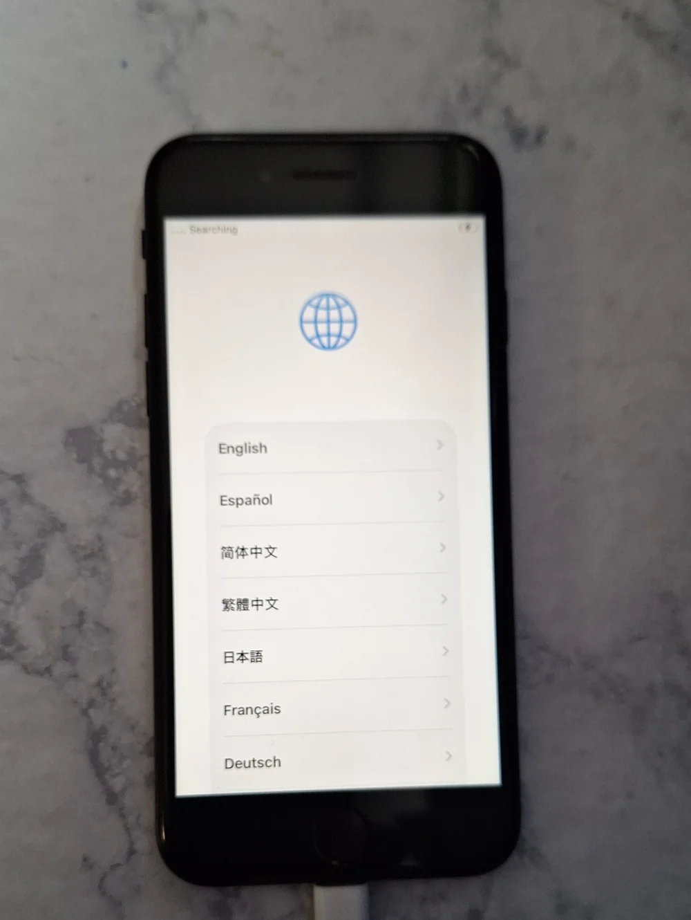 Apple iPhone Black Front Display Smartphone